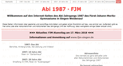 Desktop Screenshot of abi-1987-fjm.de